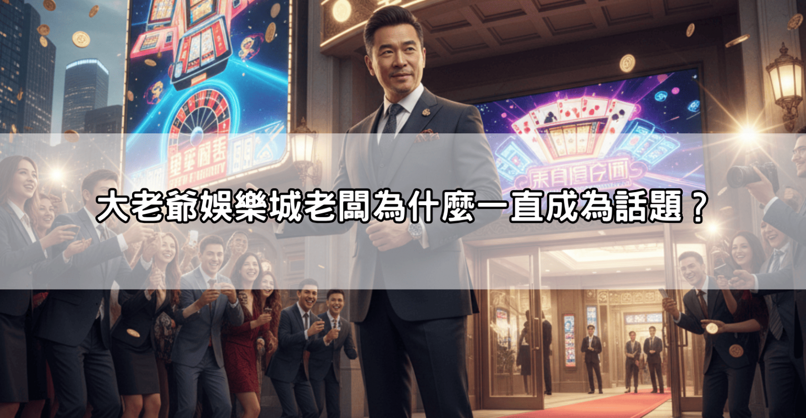 大老爺娛樂城老闆為什麼一直成為話題?